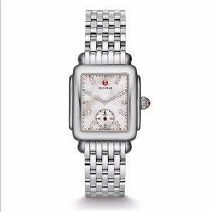 Michele Deco Mid, Diamond Dial Watch